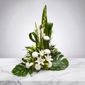 Pie de Urna Floral Mediano