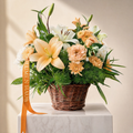 Canasta Mix Floral Mediana